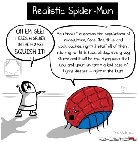 Realistic Spiderman
