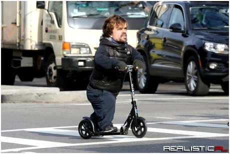 Seeing the Game of Thrones actors in their normal lives is so weird to me