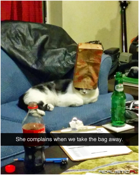 She complains