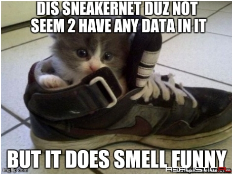 Smell funny