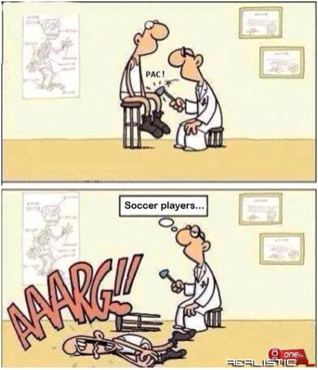 Soccer players