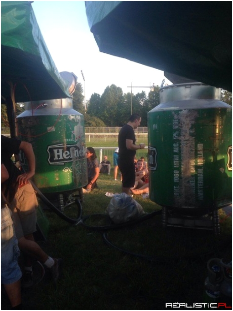 Some Seriously Large Heineken Kegs