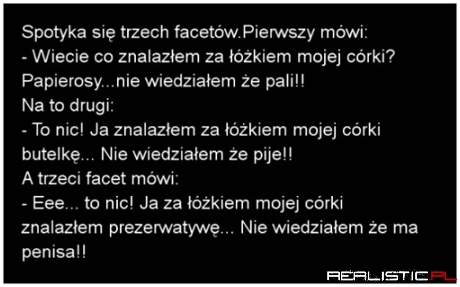 Spotyka sie trzech facetów