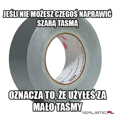 Szara taśma