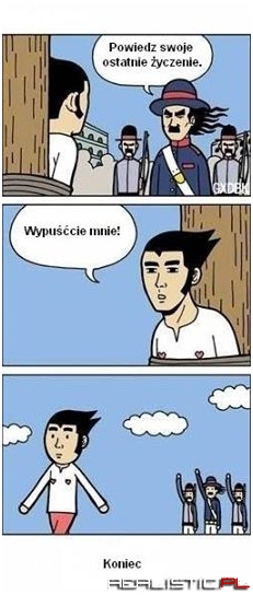 Szczery człowiek to wolny człowiek