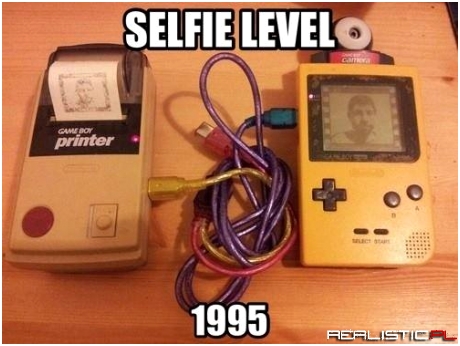 Taking selfies is so much easier these days