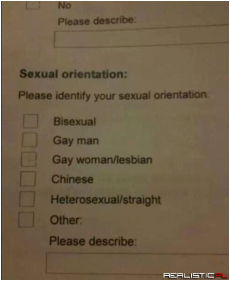 That's an Odd Sexual Orientation