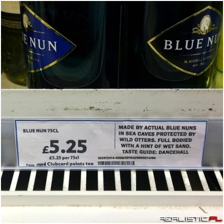 The Strange Taste of Blue Nun