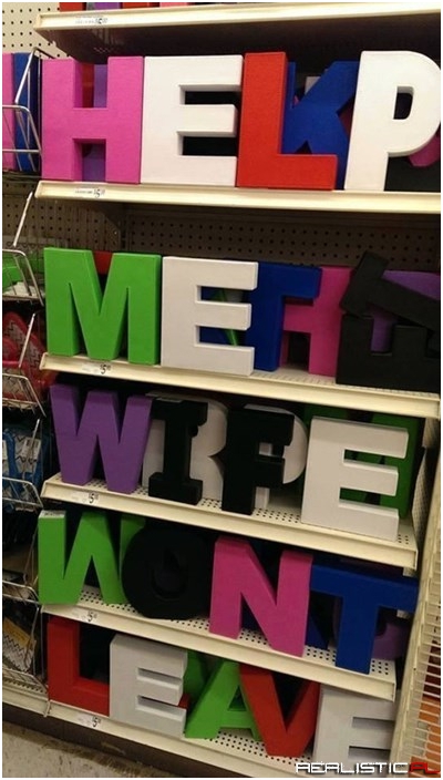 This is the Desperate Act of One Husband Caught in a Craft Store