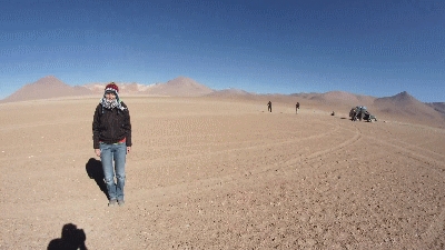 Travelling girl