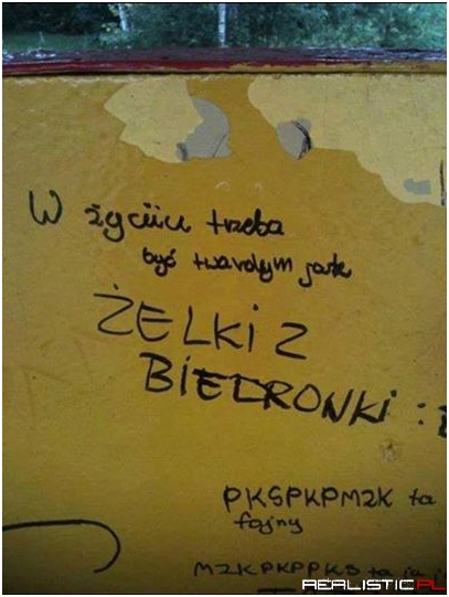 W życiu...
