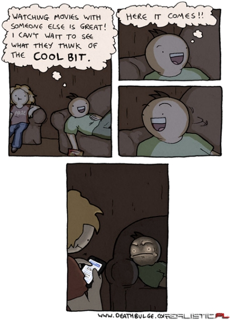 Watching movies