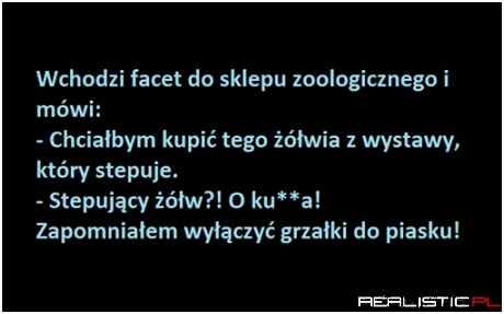 Wchodzi facet...