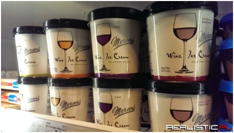 Wine Flavored Ice Cream - Yes Please