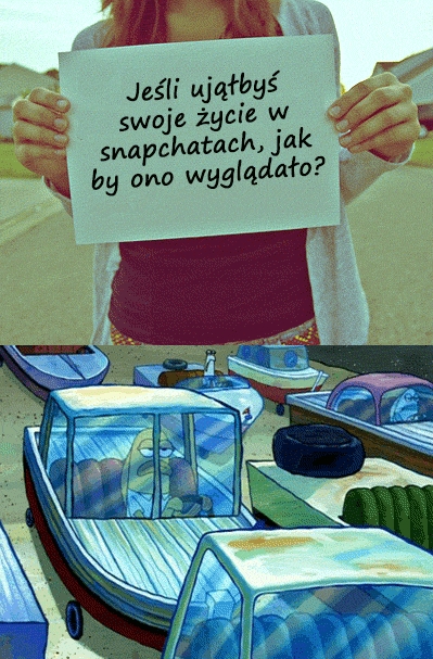 ycie w snapchatach