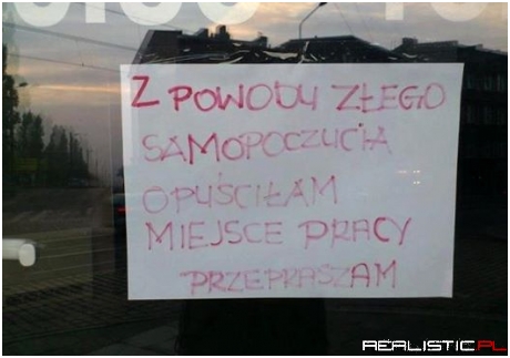 Złe samopoczucie