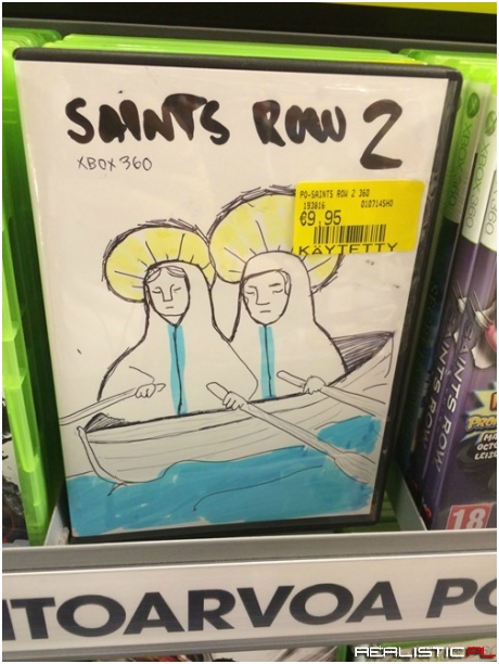 Alternate Cover Art for Saints Row 2