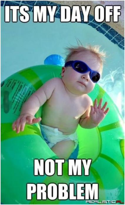 Being a Baby is a Tough Job