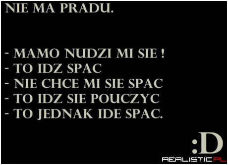 Brak prądu