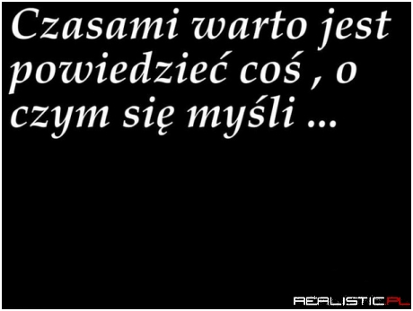 Czasami warto..