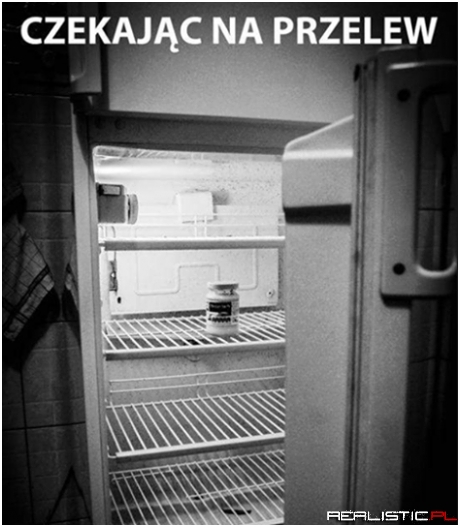 Czekając na przelew