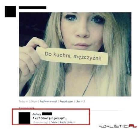 Do kuchni...