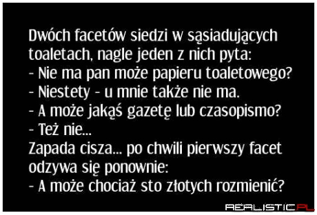 Dwóch facetów ....
