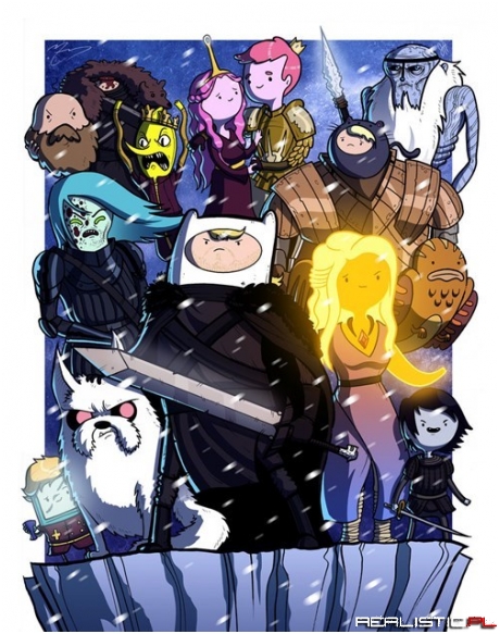 Game of Thrones Meets Adventure Time