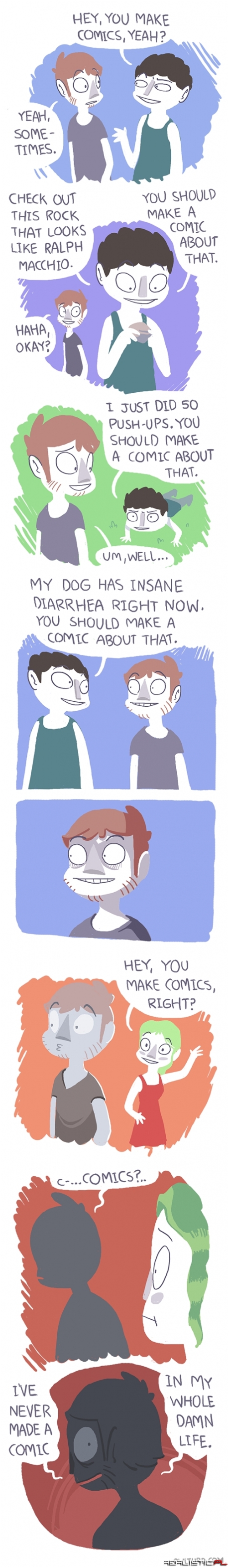 Hey Do You Make Comics