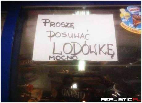 Inaczej nie będzie lodzika