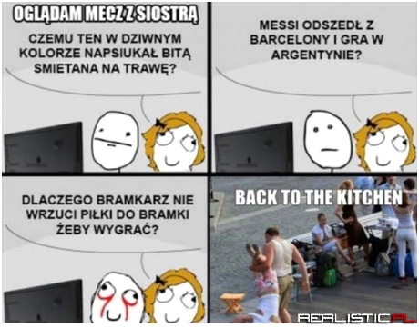 Mecz z siostrą