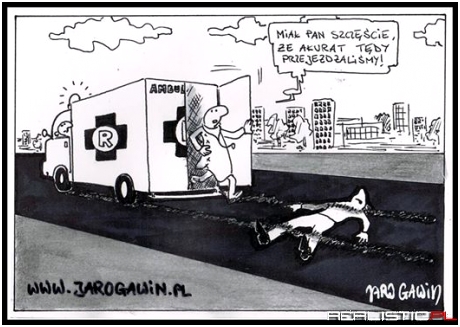 Miał pan szczęście