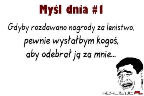 Myśl dnia