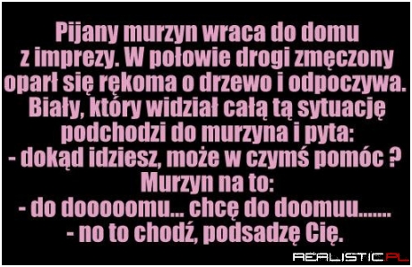 Pijany murzyn