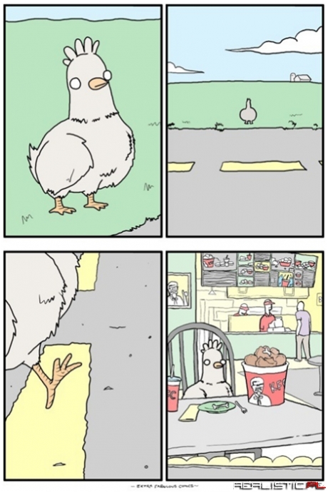 So That's Why the Chicken Crossed the Road