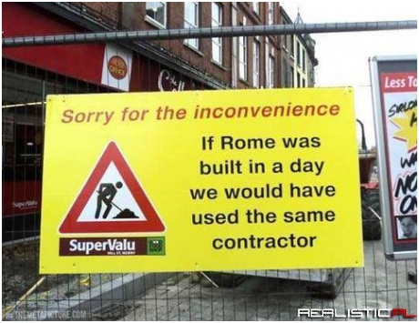 Sorry for the inconvenience. Now stop complaining