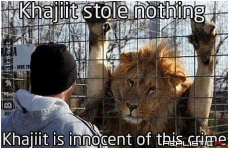 Stole nothing