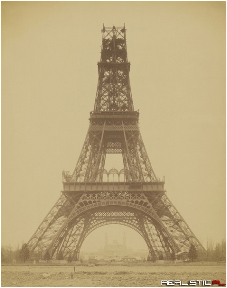 The Eiffel Tower - State of the Construction, 1888