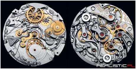 The Internal Mechanism of a Watch by Patek Philippe, Considered the Finest Watchmaker in the World