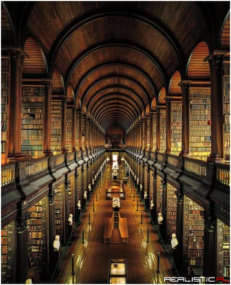 The Library of Trinity College, 