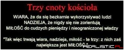 Trzy cnoty kościoła