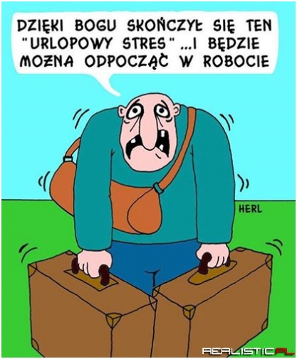 Urlopowy stres