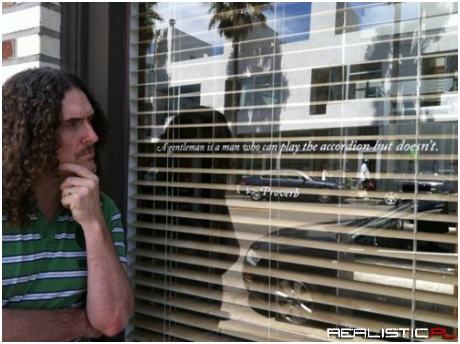 Weird Al Does Not Approve of Your Conventional Wisdom