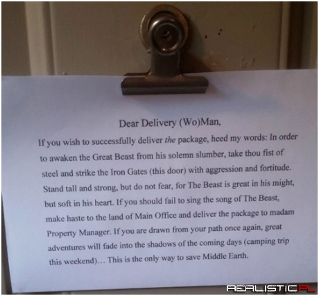 You're the Only One Fit for This Quest, Brave Adventuring Delivery Person!