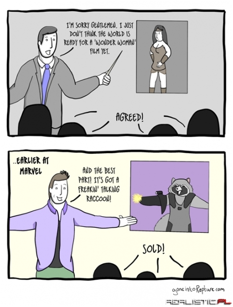 After All Raccoons Need Someone to Look Up To