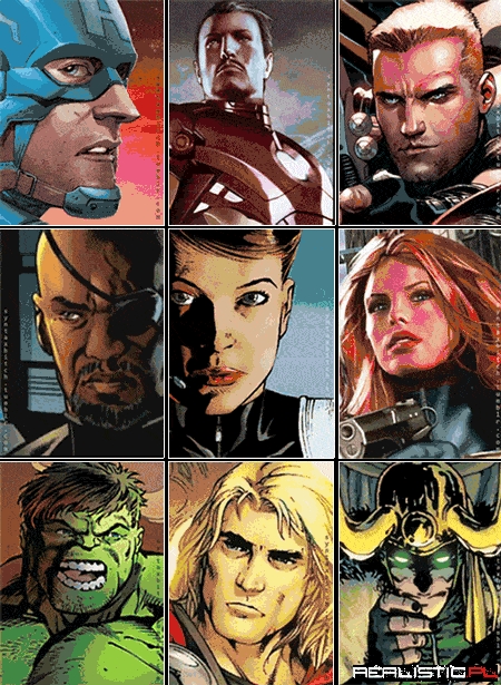 All of The Avengers