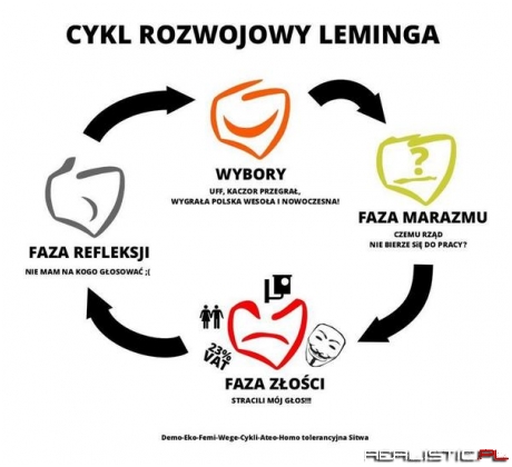 Cykl rozwoju leminga