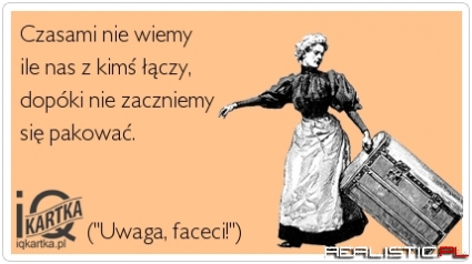 Czasami nie wiemy