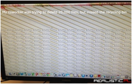 It Would've Been Easier to Deal With an Actual Recycling Bin Mishap