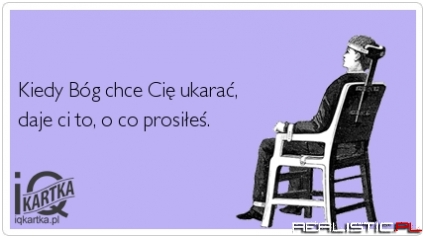 Kiedy Bóg chce cię ukarać